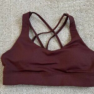 Zyia active fig vibration light n tight strappy bra